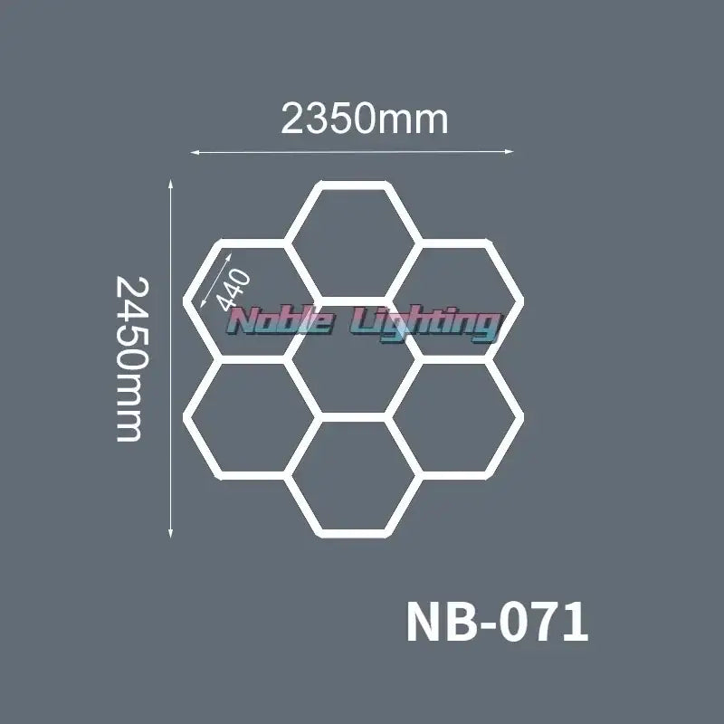 White Gray LED Ceiling Light