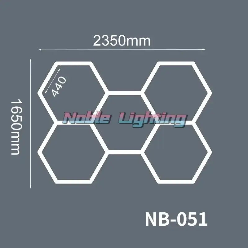 White Gray LED Ceiling Light