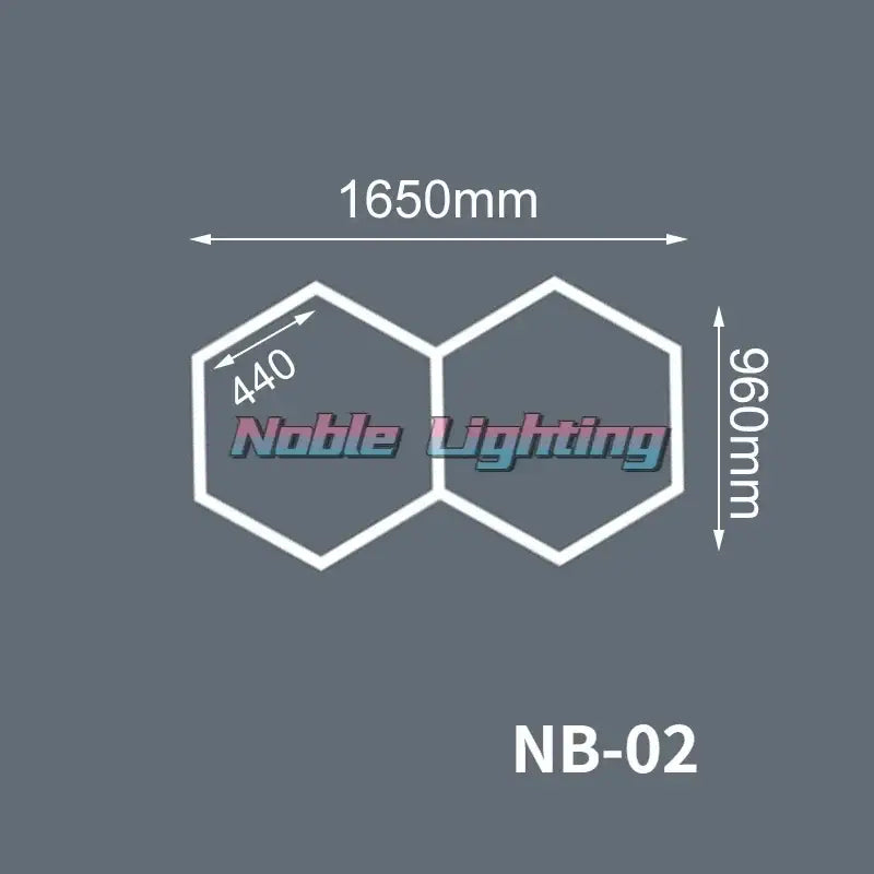 White Gray LED Ceiling Light