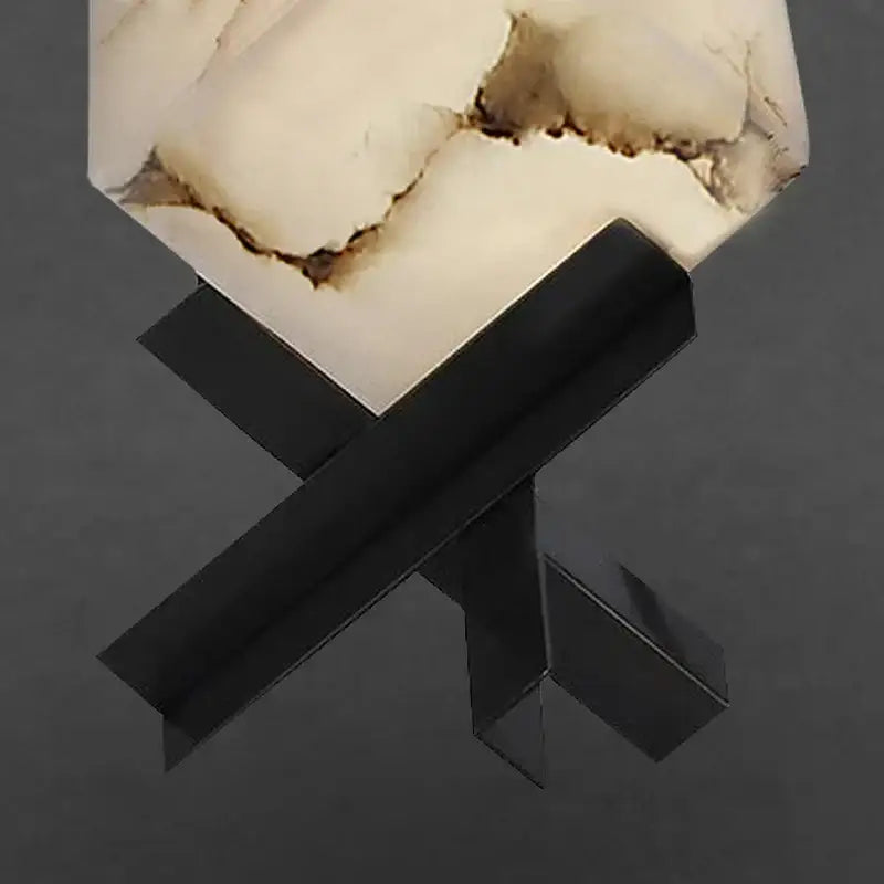 Marble Cube Table Lamp
