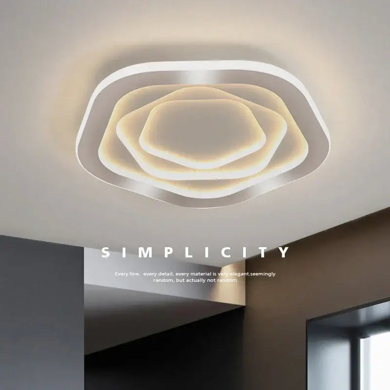 Gold Ironware LED Ceiling Chandelier