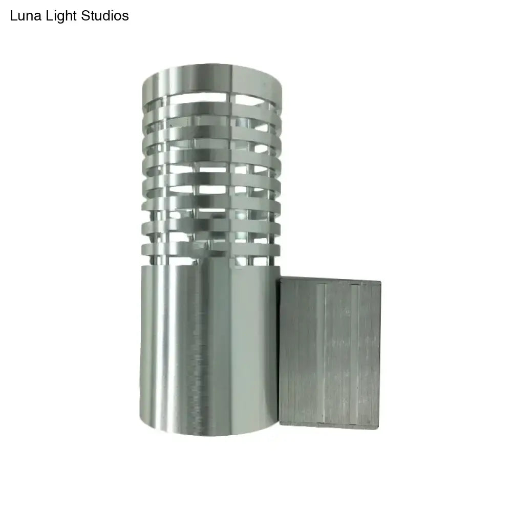 Chrome Industrial Wall Sconce