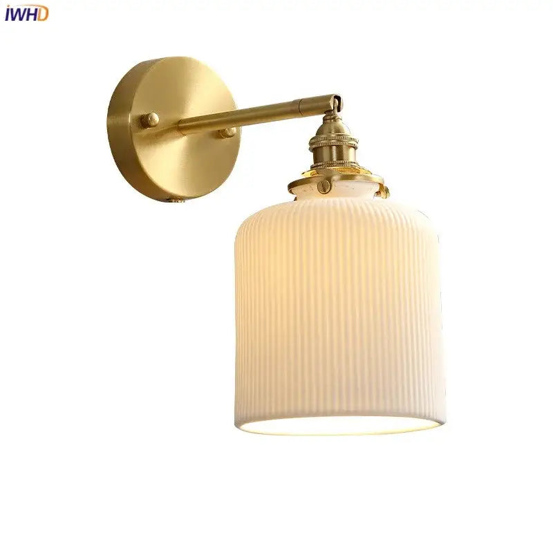 Brass Honeycomb Wall Sconce
