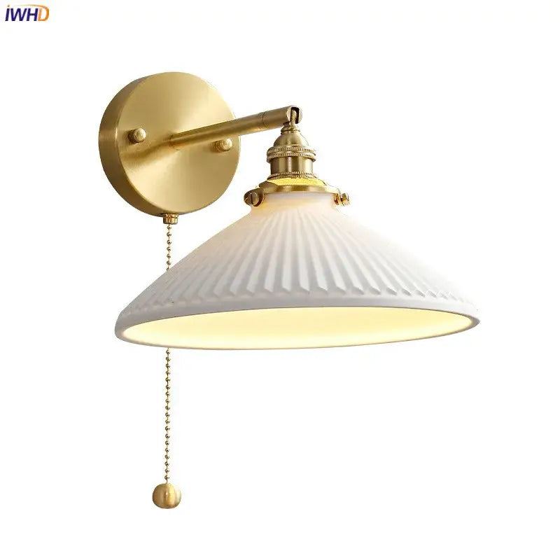 Brass Honeycomb Wall Sconce