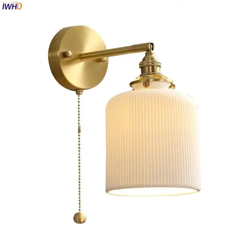 Brass Honeycomb Wall Sconce