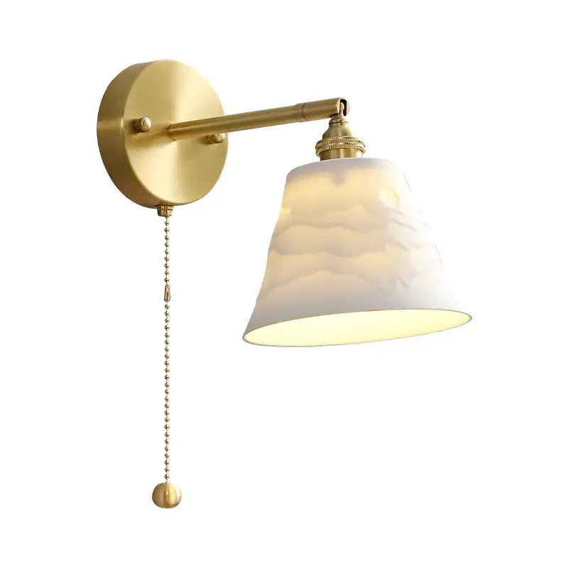 Brass Honeycomb Wall Sconce