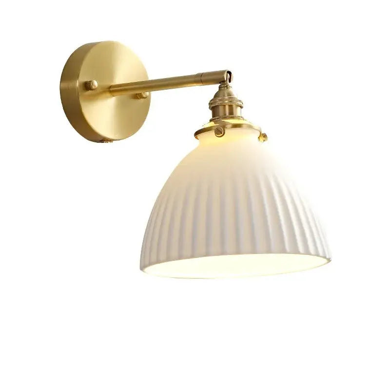 Brass Honeycomb Wall Sconce