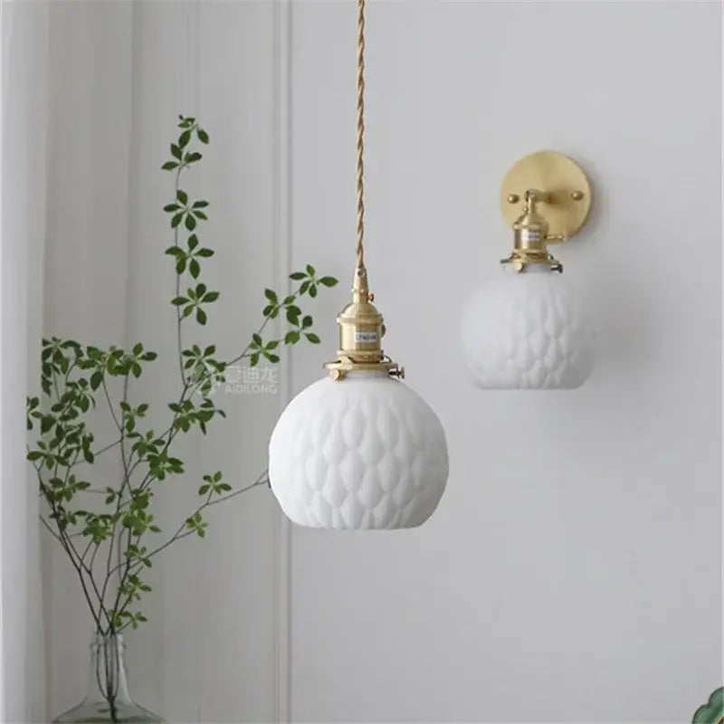 Brass Honeycomb Wall Sconce