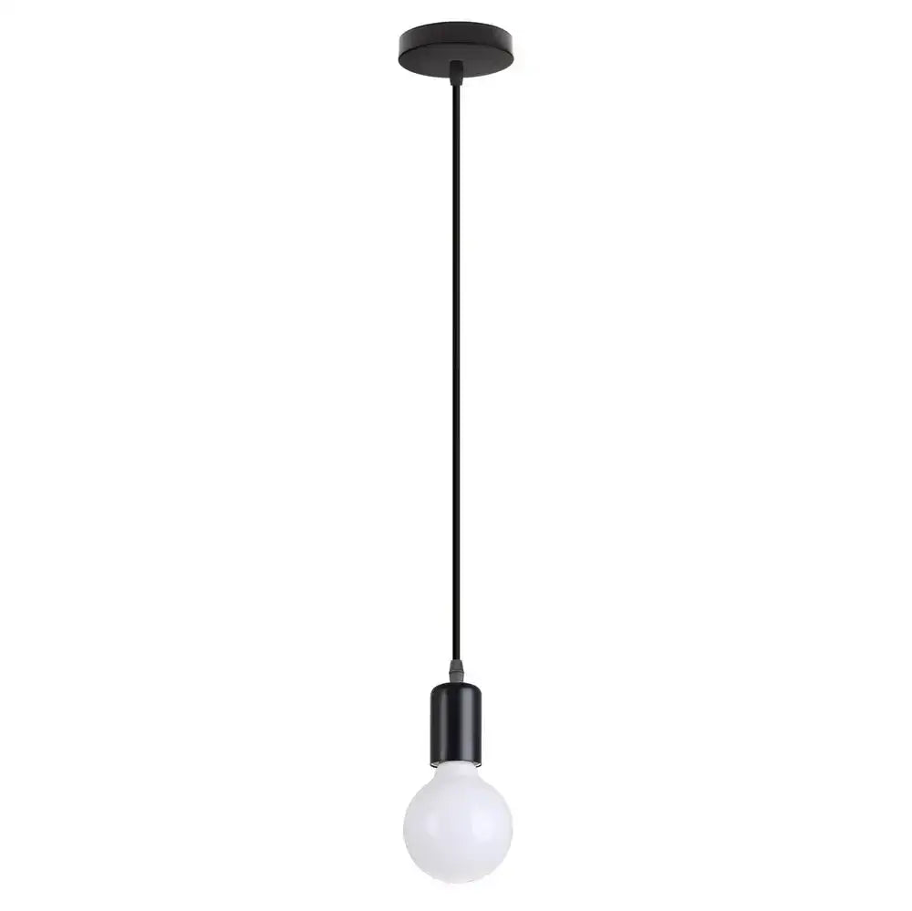 Black Cage Pendant Light Nordic Industrial Style