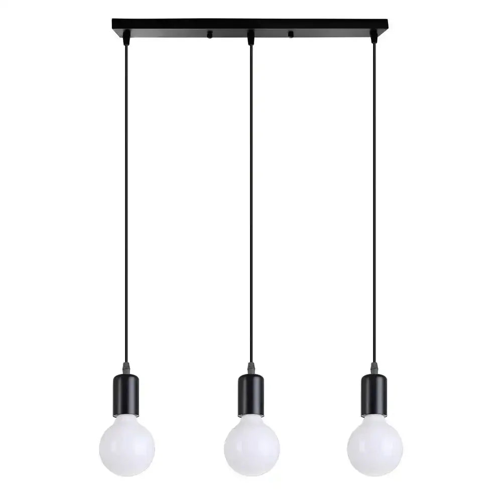Black Cage Pendant Light Nordic Industrial Style