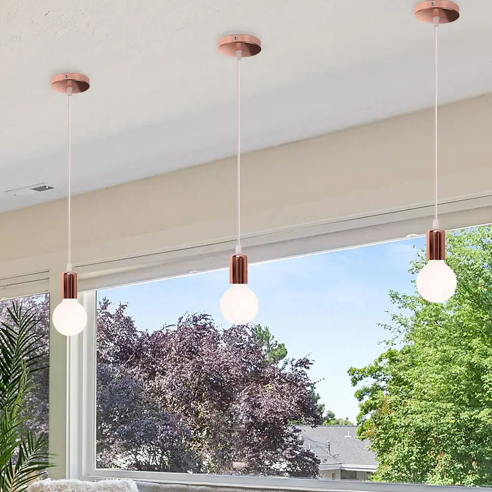 Black Cage Pendant Light Nordic Industrial Style