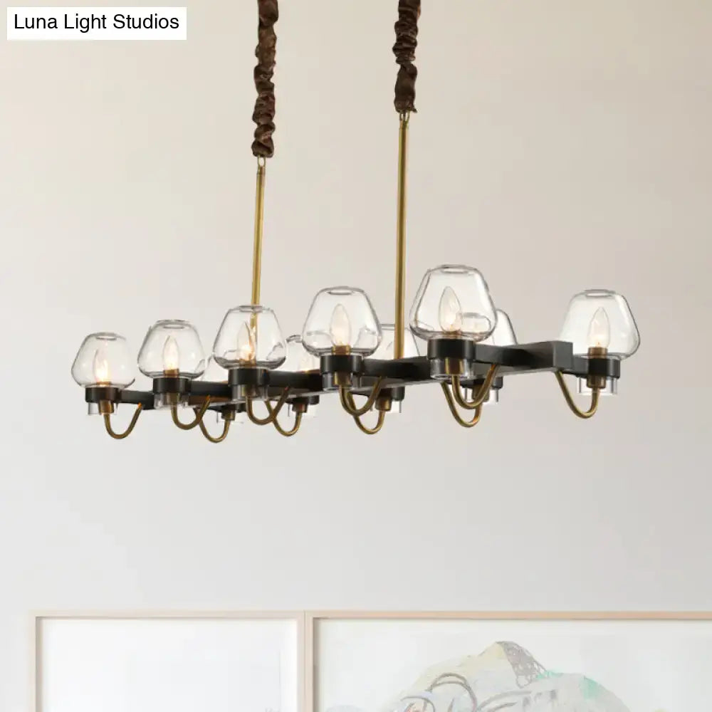 Black Gold Island Chandelier