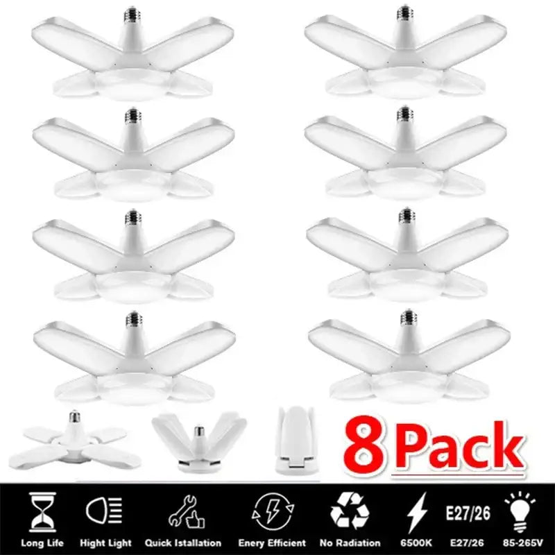 White Foldable LED Light