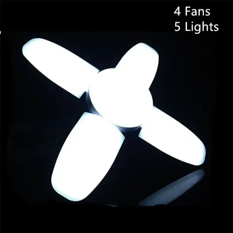 White Foldable LED Light