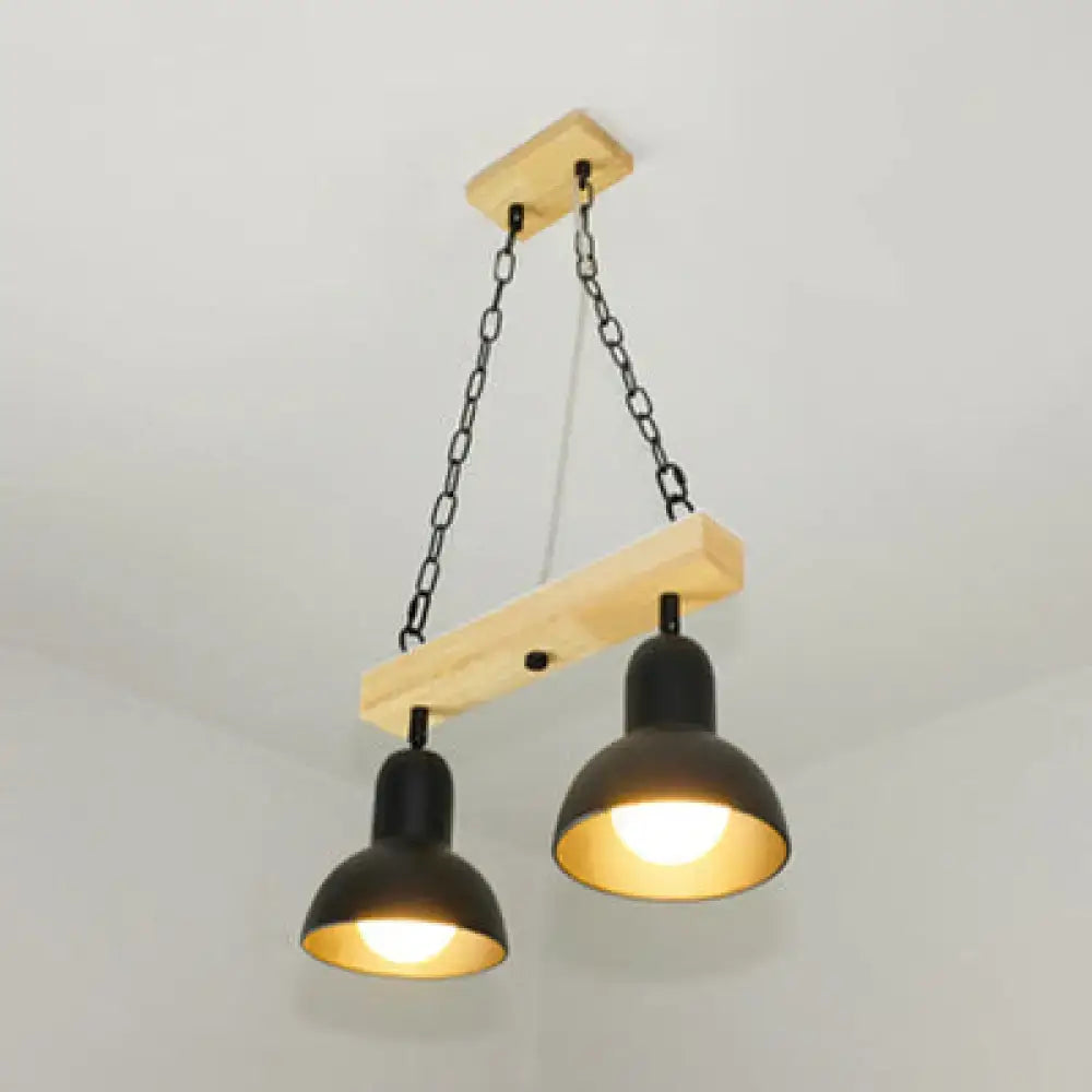 White Wood Island Pendant