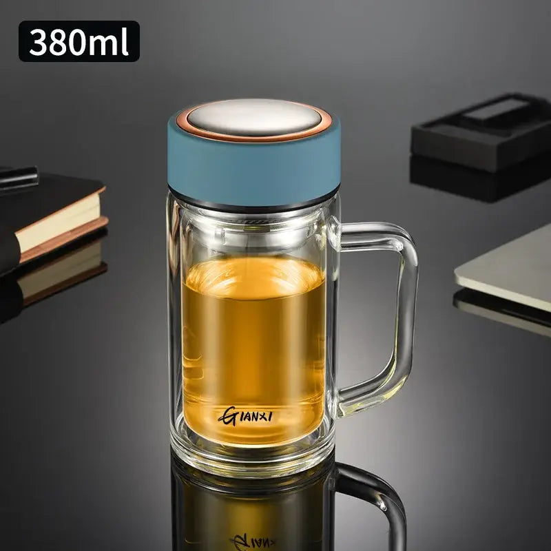 Glass Tea Cup with Filter