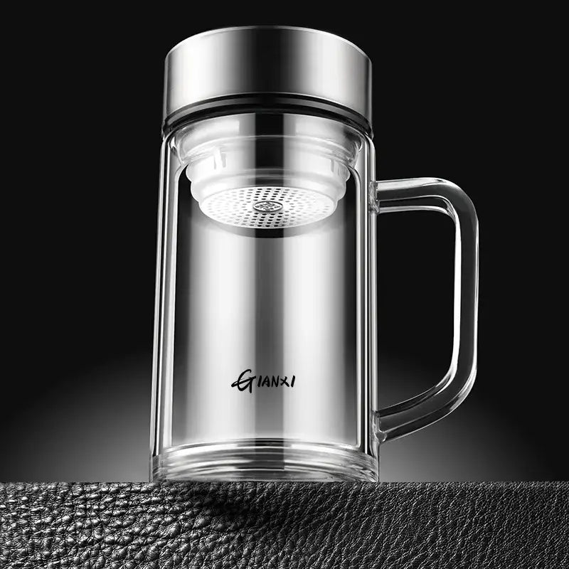 Glass Tea Cup with Filter