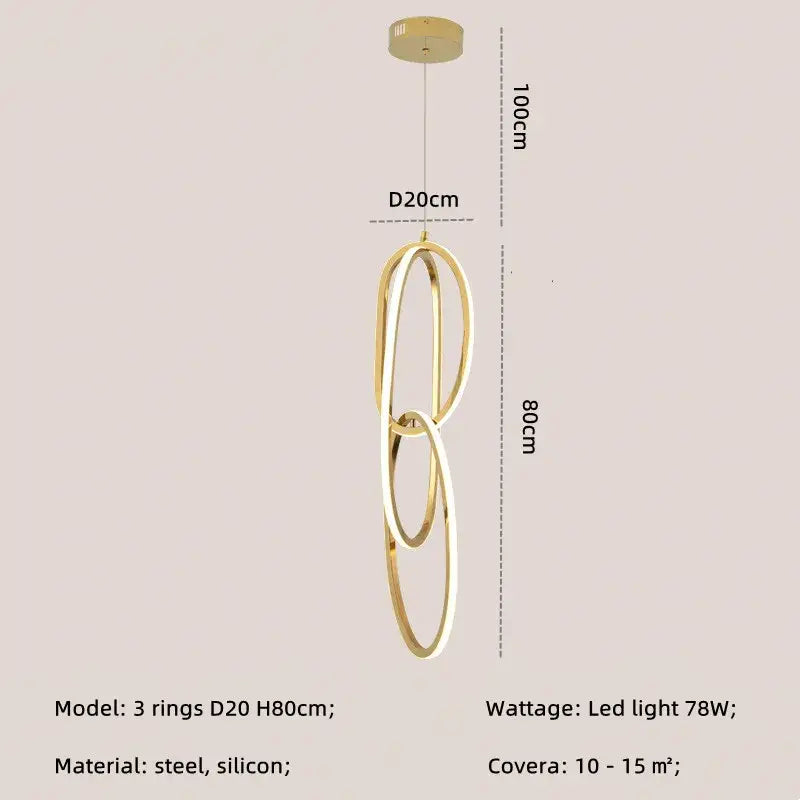 Gold Oval Wall Sconce Ring or Wall Lamp Style