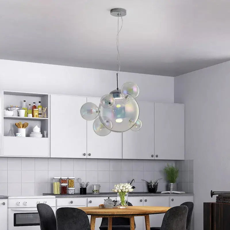 Colorful Glass Ball Pendant