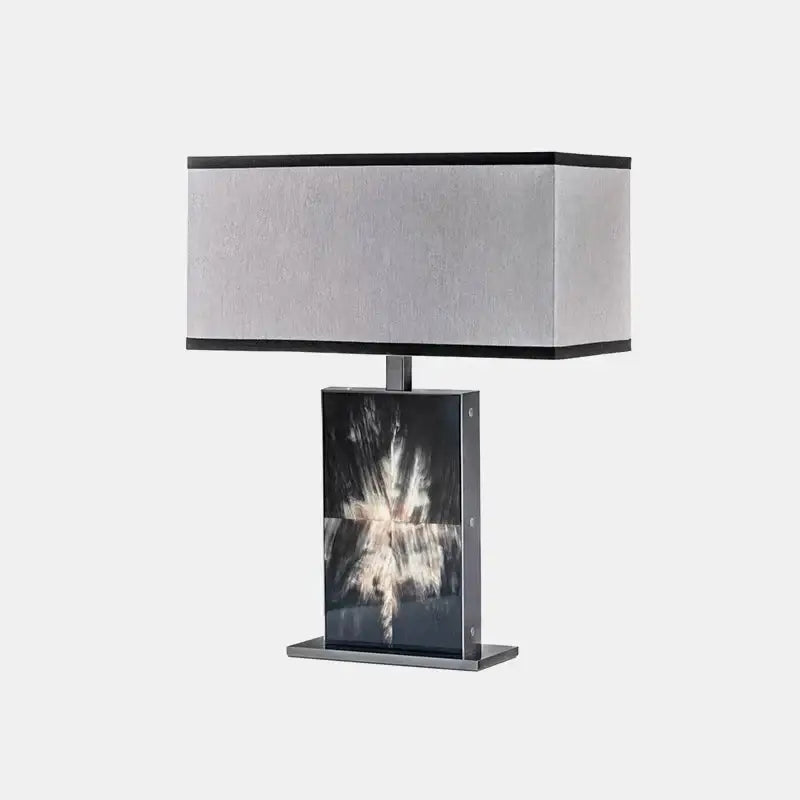 Metallic Beige Table Lamp