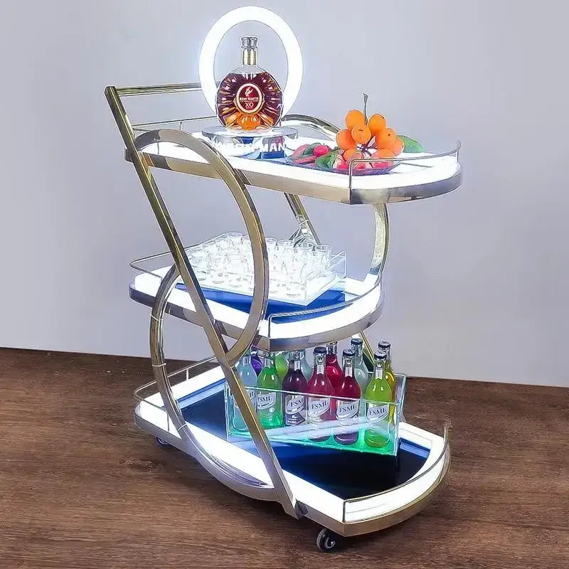 White Modern Salon Trolley