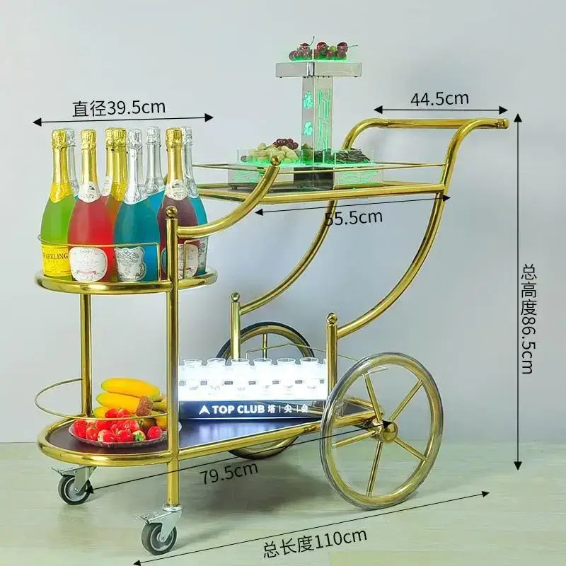 White Modern Salon Trolley
