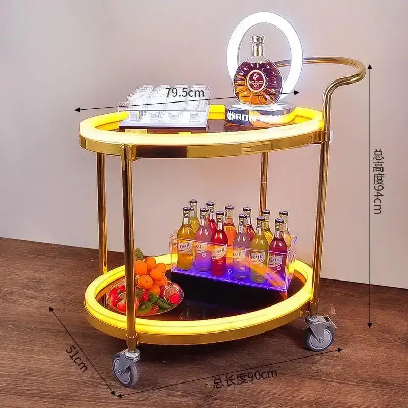 White Modern Salon Trolley