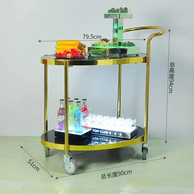 White Modern Salon Trolley
