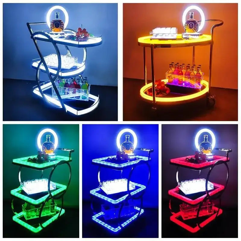 White Modern Salon Trolley