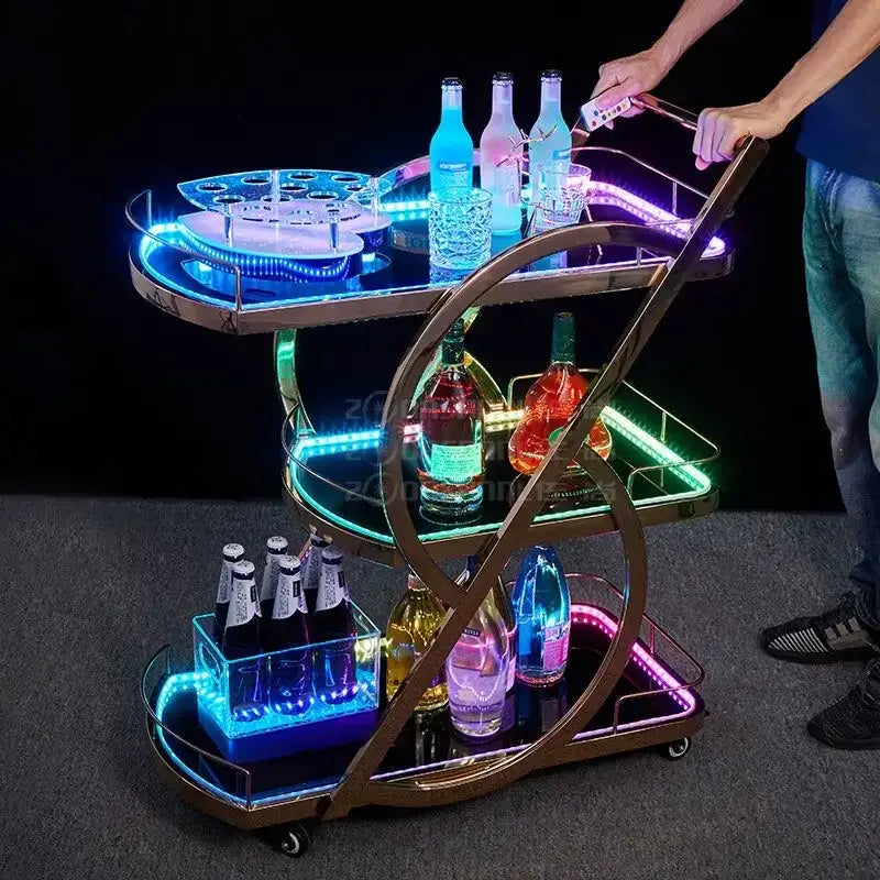 White Modern Salon Trolley