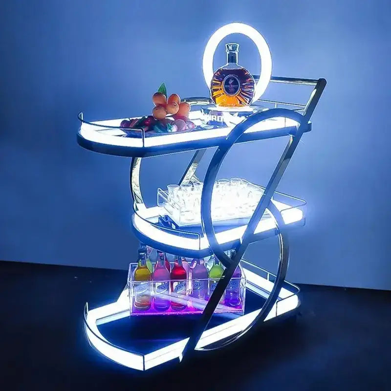 White Modern Salon Trolley