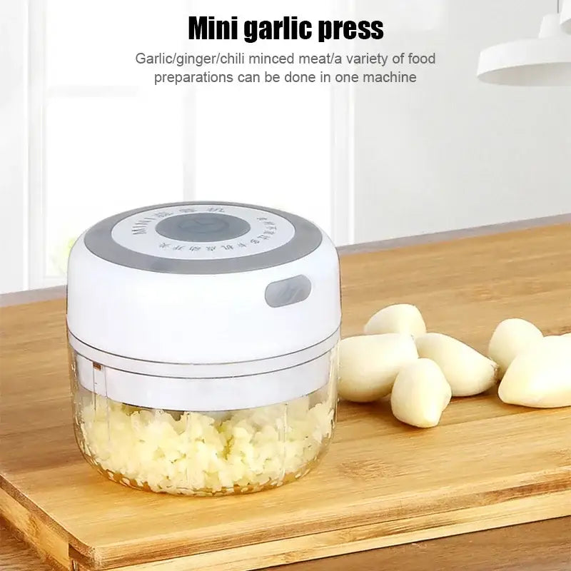 Blue Electric Food Chopper