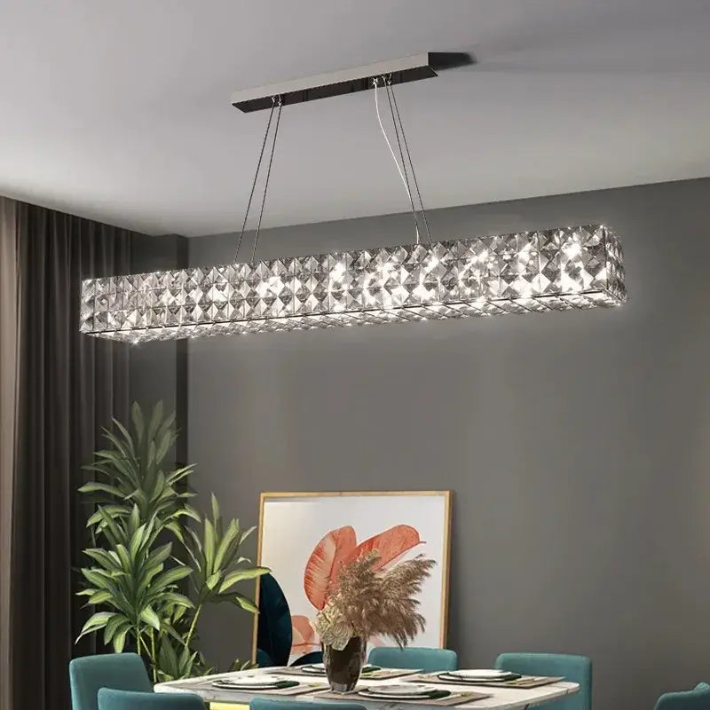 Chrome Crystal LED Chandelier Up To 6 Rings