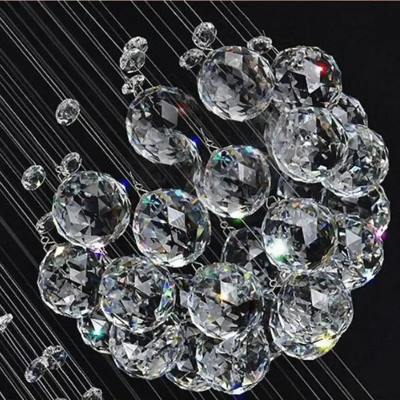 Crystal Ball LED Chandelier