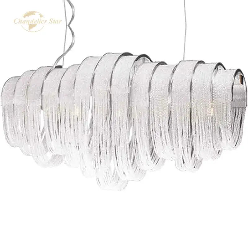 Crystal Tassel LED Chandelier