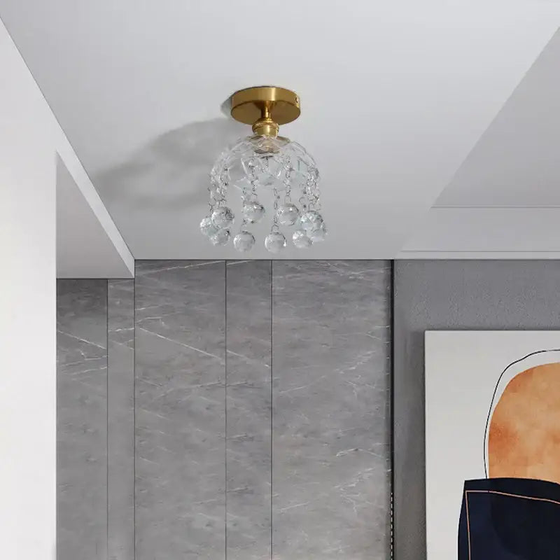 Crystal Glass Ceiling Lamp