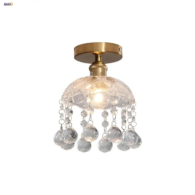 Crystal Glass Ceiling Lamp