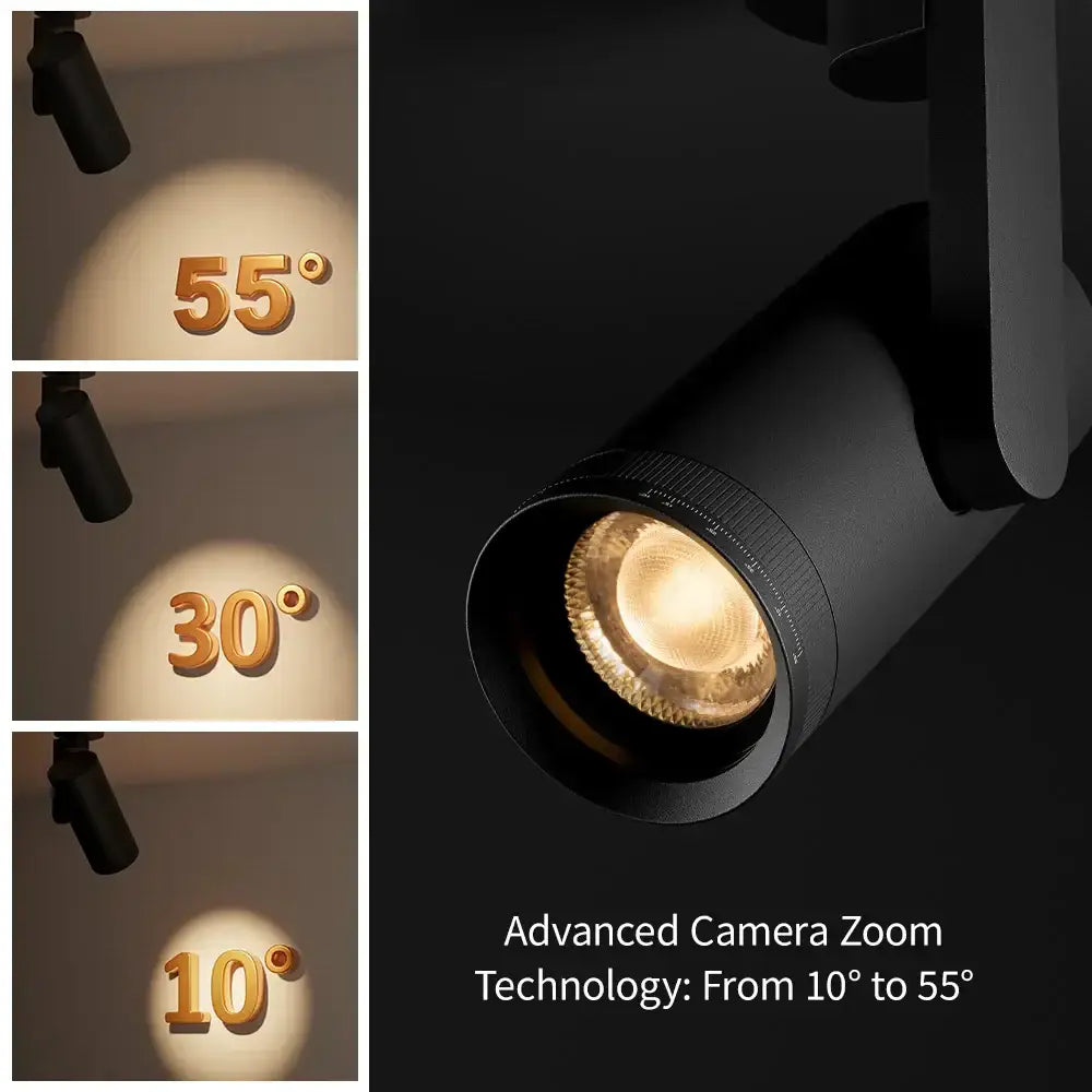Black Dimmable LED Spotlight