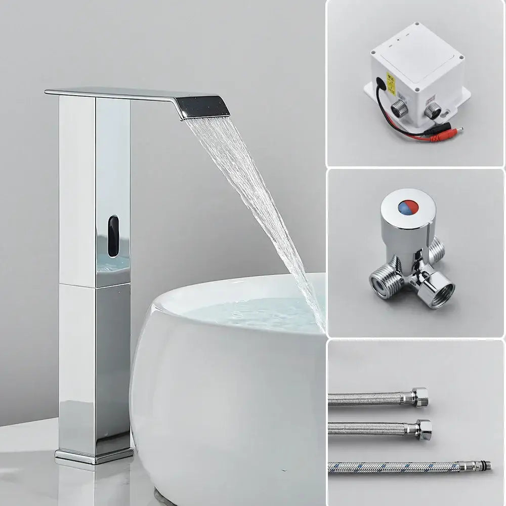 Black Sensor Basin Faucet