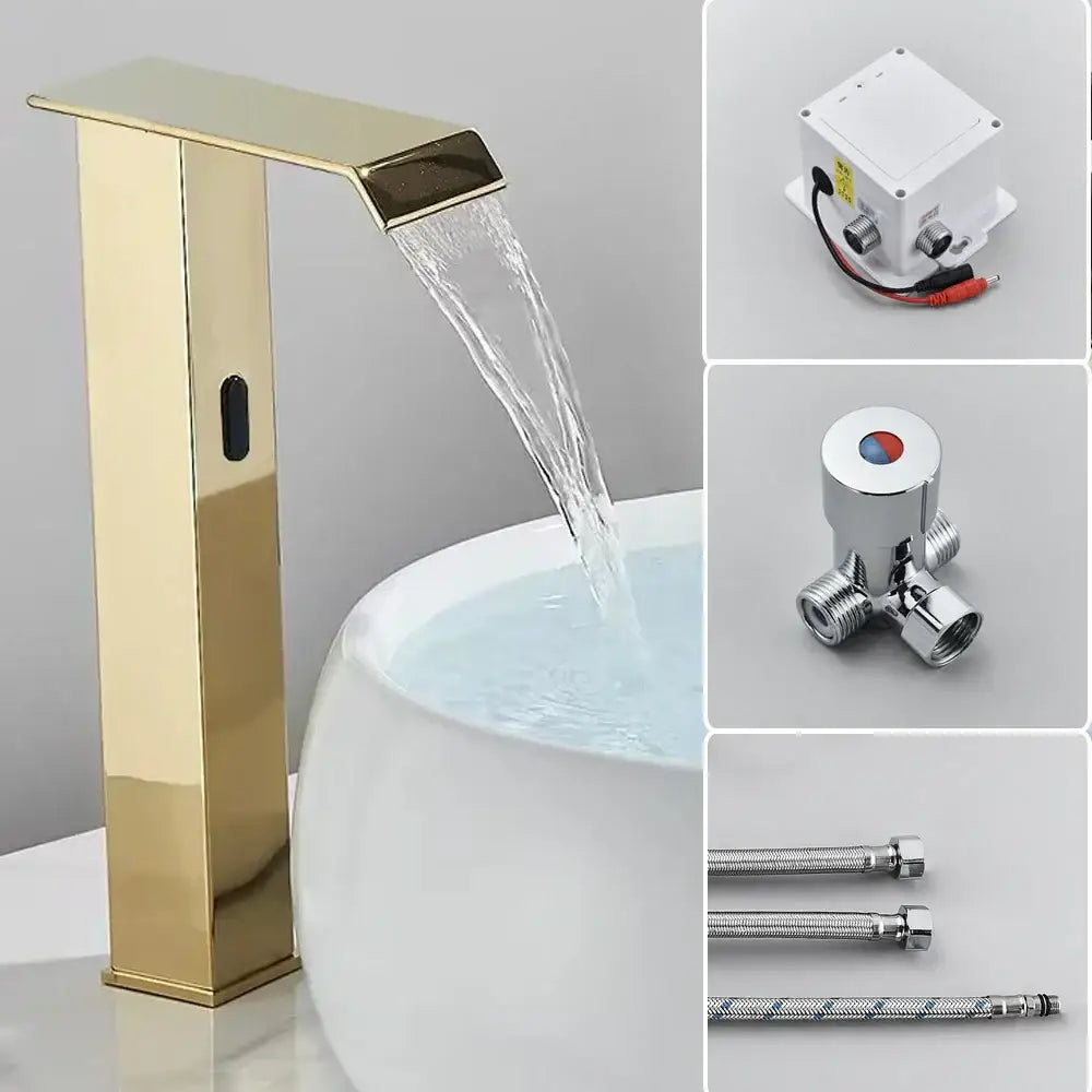 Black Sensor Basin Faucet