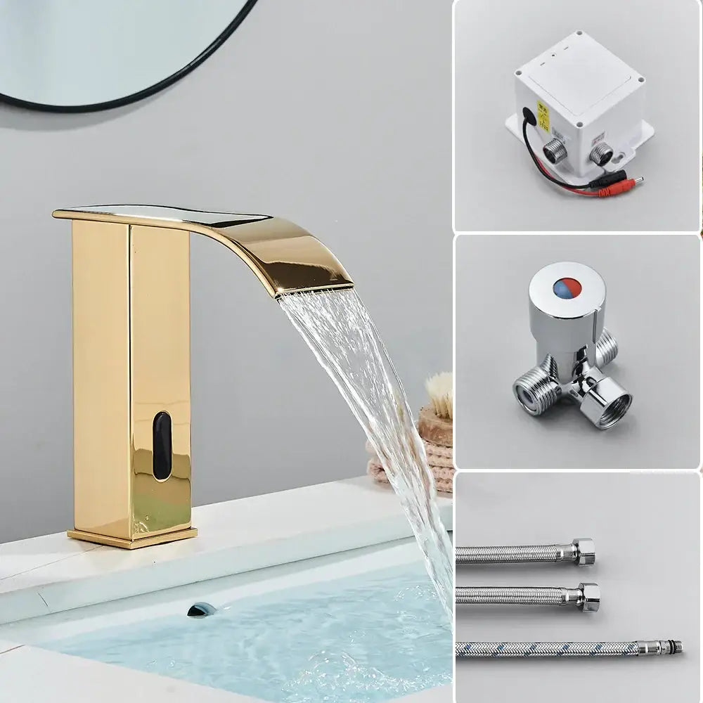 Black Sensor Basin Faucet