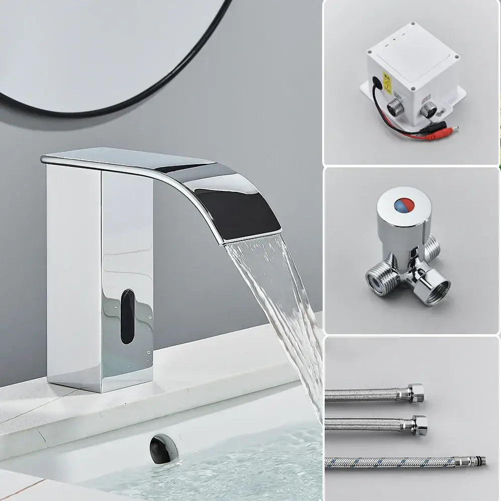 Black Sensor Basin Faucet