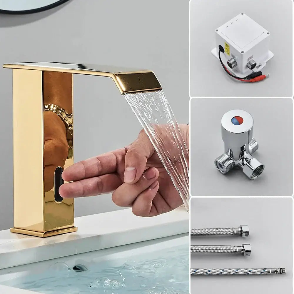 Black Sensor Basin Faucet
