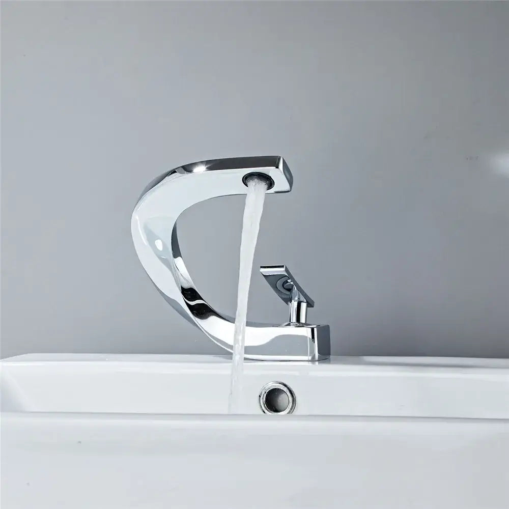 Black Gold Basin Mixer