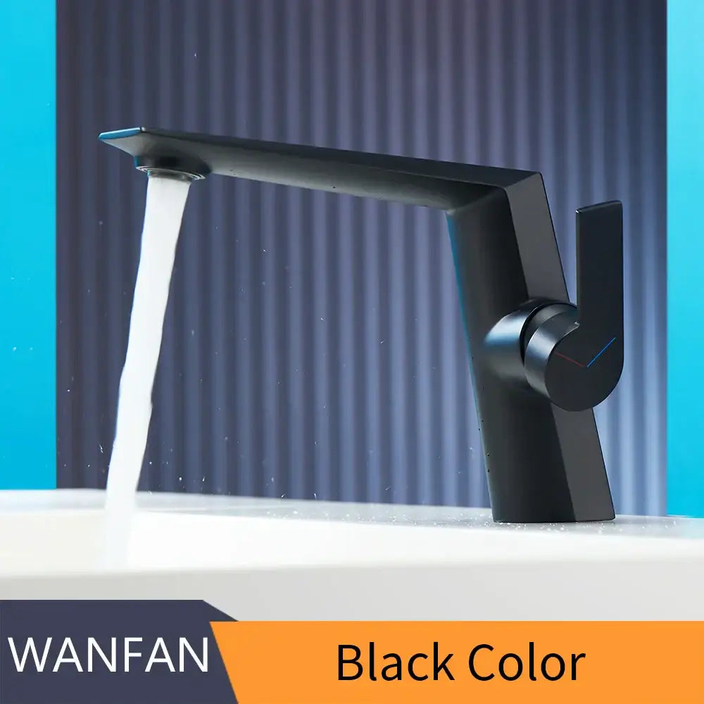 Black Handle Mixer Tap