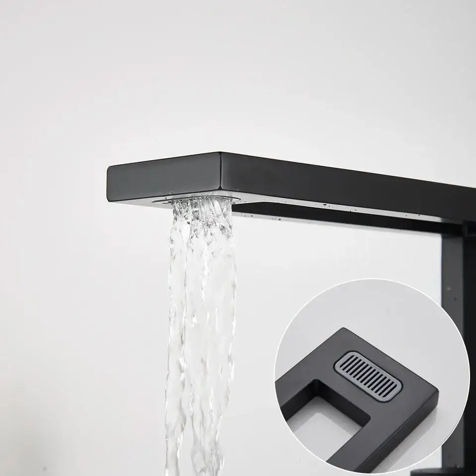 Black Vessel Sink Mixer