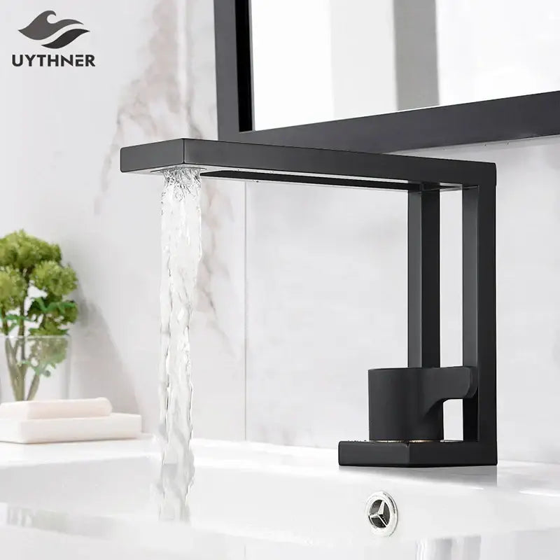 Black Vessel Sink Mixer