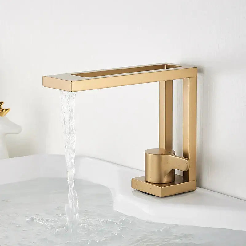 Black Vessel Sink Mixer