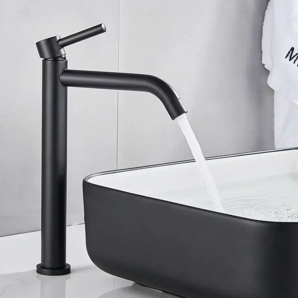 Matte Black Lever Faucet