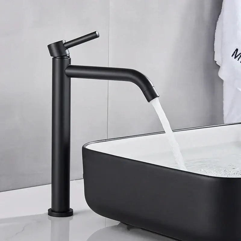 Matte Black Lever Faucet